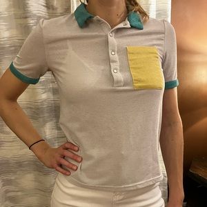 White sequin T-shirt